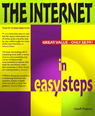 Book cover for The Internet in Easy Steps