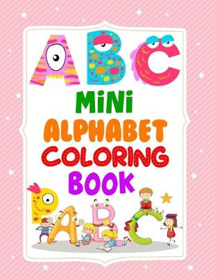 Book cover for Mini Alphabet Coloring Book