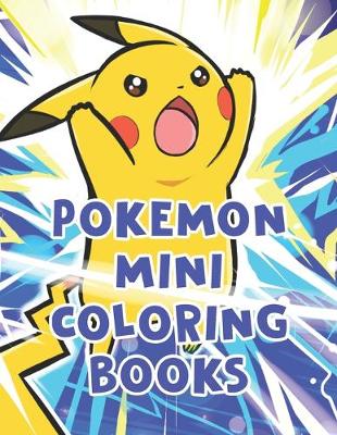 Book cover for Pokemon Mini Coloring Books