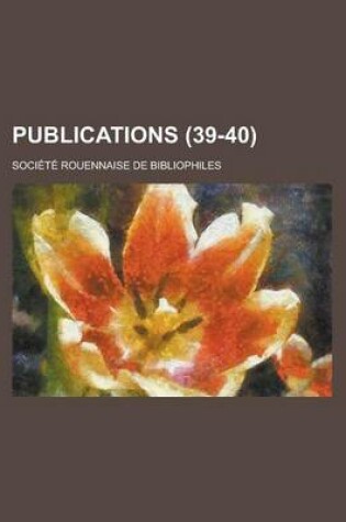 Cover of Publications (39-40)