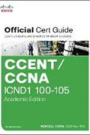 Cover of CCNA Routing and Switching 200-125 Pearson Ucertify Course and Textbook Academic Edition Bundle