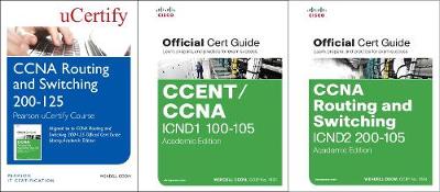 Book cover for CCNA Routing and Switching 200-125 Pearson Ucertify Course and Textbook Academic Edition Bundle