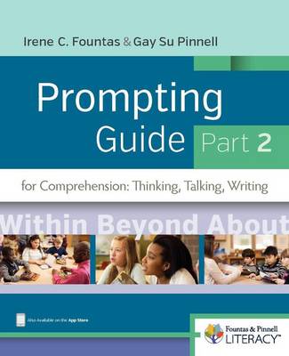 Book cover for Fountas & Pinnell Prompting Guide Part 2 for Comprehension