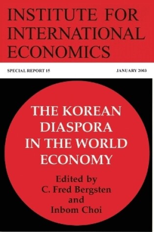 Cover of The Korean Diaspora in the World Economy