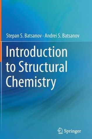 Cover of Introduction to Structural Chemistry