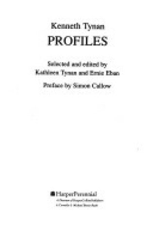 Cover of Profiles