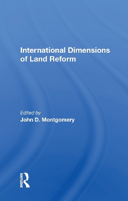 Book cover for International Dimensions Of Land Reform