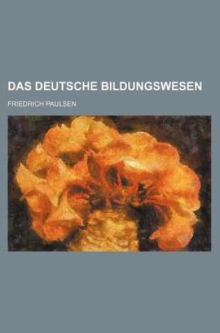 Cover of Das Deutsche Bildungswesen