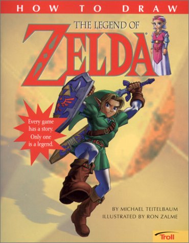Book cover for How to Draw Legend of Zelda