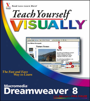 Book cover for Teach Yourself Visually Macromedia Dreamweaver 8