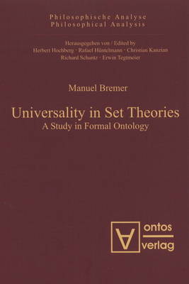 Cover of Universality in Set Theories