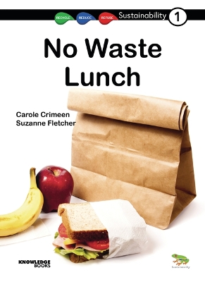 Book cover for No Waste Lunch