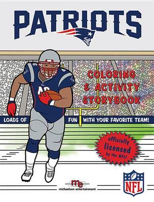 Book cover for New England Patriots Coloring
