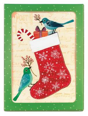 Book cover for Christmas Stocking Parcel Note