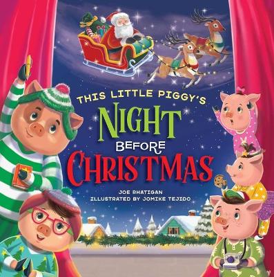 Book cover for This Little Piggy's Night Before Christmas