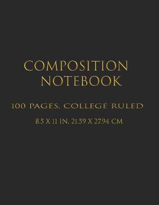 Book cover for Composition Notebook