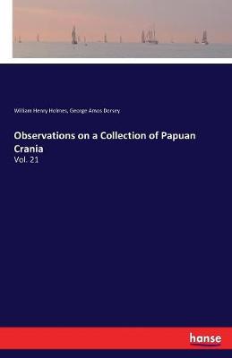 Book cover for Observations on a Collection of Papuan Crania