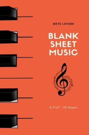 Cover of Blank Music Sheets