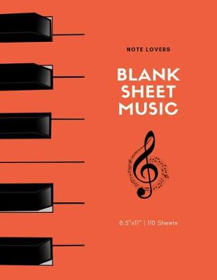 Book cover for Blank Music Sheets