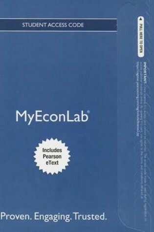 Cover of NEW MyEconLab with Pearson eText -- Stanalone Access Card -- for Principles of Macroeconomics