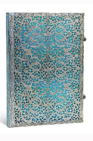 Cover of Maya Blue Grande Unlined Hardcover Journal