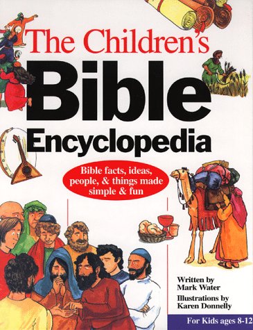 Book cover for The Children's Bible Encyclopedia