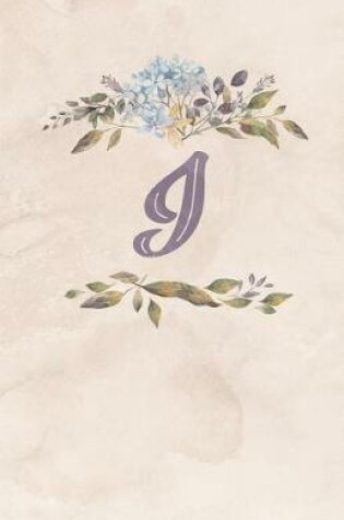 Cover of Vintage Floral Monogram Journal - I