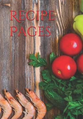 Book cover for Recipe Pages
