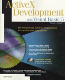 Book cover for ActiveX Development with Visual Basic 5