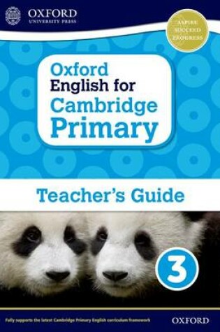 Cover of Oxford English for Cambridge Primary Teacher Book 3