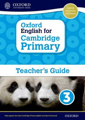 Book cover for Oxford English for Cambridge Primary Teacher Book 3