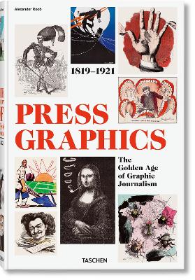 Book cover for History of Press Graphics. 1819–1921