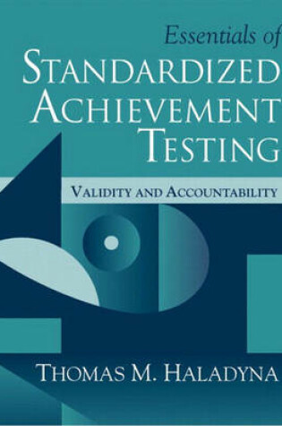 Cover of Essentials of Standardized Achievement Testing