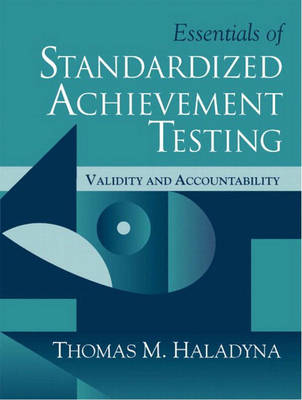 Book cover for Essentials of Standardized Achievement Testing