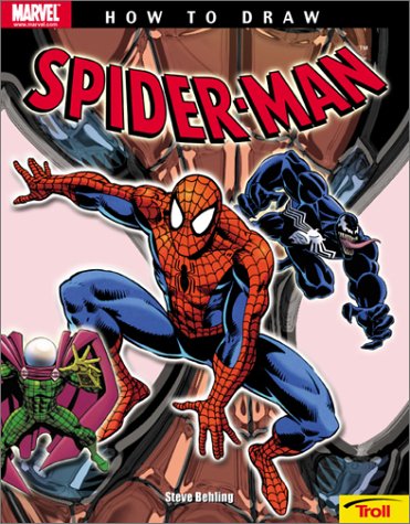 Book cover for How to Draw Spider Man