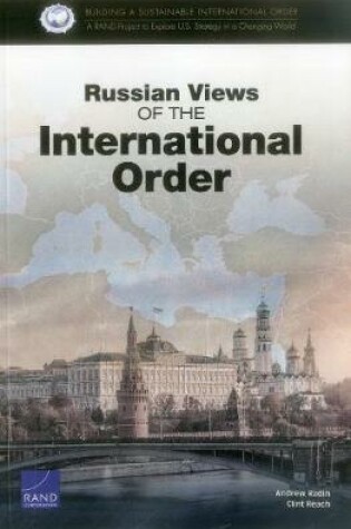 Cover of Russian Views of the International Order