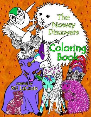 Book cover for The Nowey Discovers Coloring Book