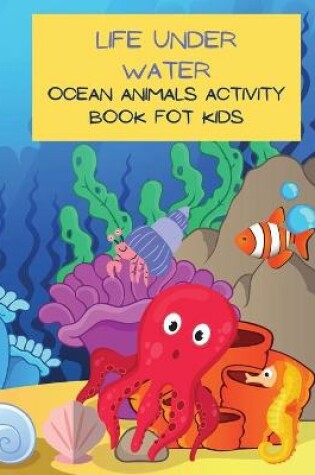 Cover of Ocean Activity Book for kids