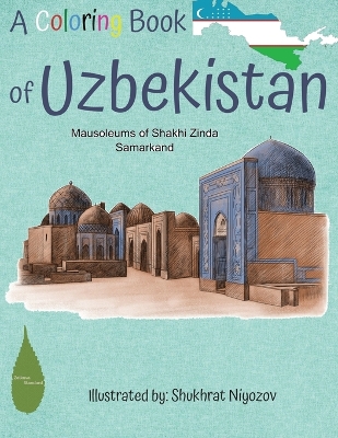 Book cover for A Coloring Book of Uzbekistan