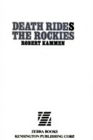 Cover of Death Rides the Rockies