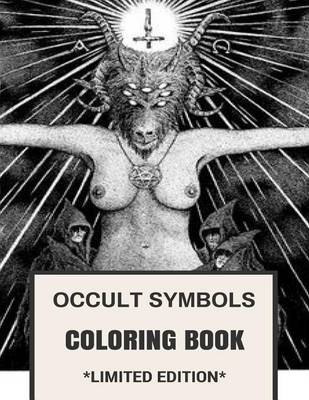 Book cover for Occult Symbols Coloring Book