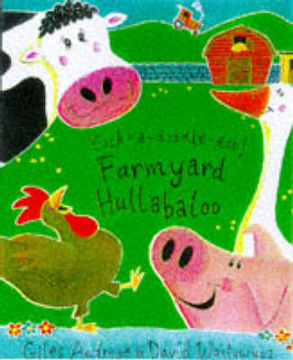 Book cover for Cock-a-doodle-doo! Farmyard Hullabaloo!