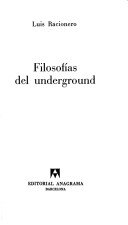 Cover of Filosofias del Underground