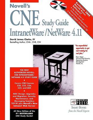 Cover of Novell's CNE Study Guide for Netware 4.11