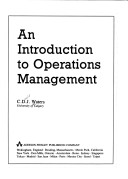 Book cover for An Introduction To Operations Management