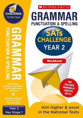 Cover of Grammar, Punctuation and Spelling Challenge Workbook (Year 2)