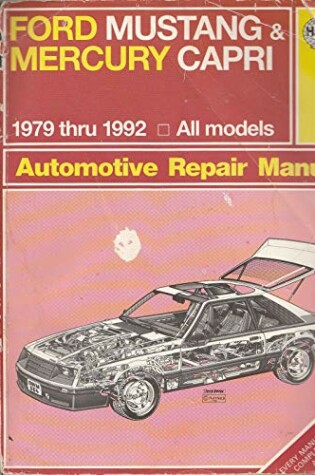 Cover of Ford Mustang-Mercury Capri Automotive Repair Manual
