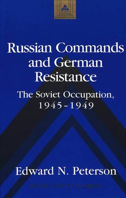 Cover of Russian Commands and German Resistance