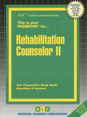 Book cover for Rehabilitation Counselor II