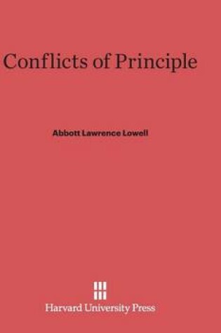 Cover of Conflicts of Principle